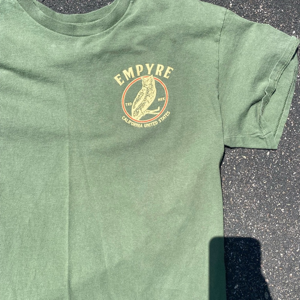 Empyre Olive Owl Tee